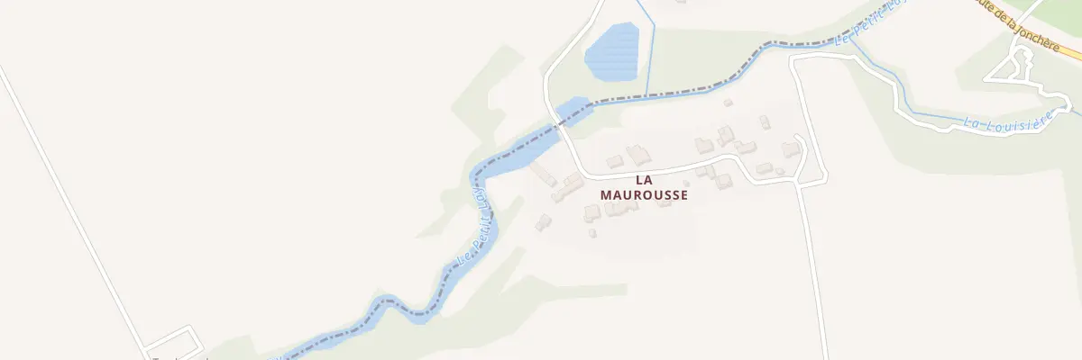 Plan du 13 La Maurousse à Rochetrejoux