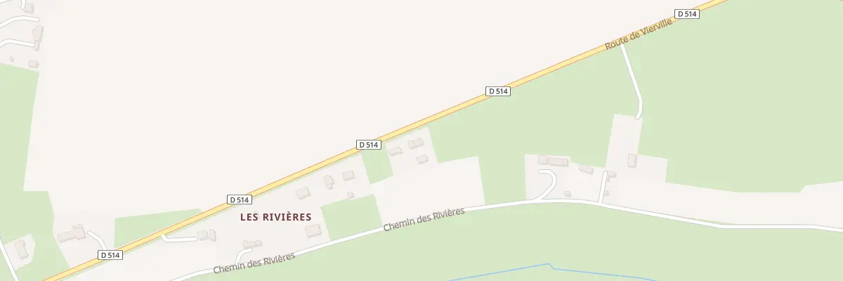 Plan du 5067 Les Rivieres à Cricqueville-en-Bessin