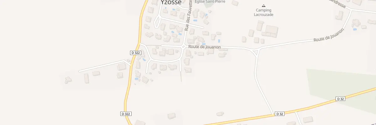 Plan du 9 Rue des Fauvettes à Yzosse