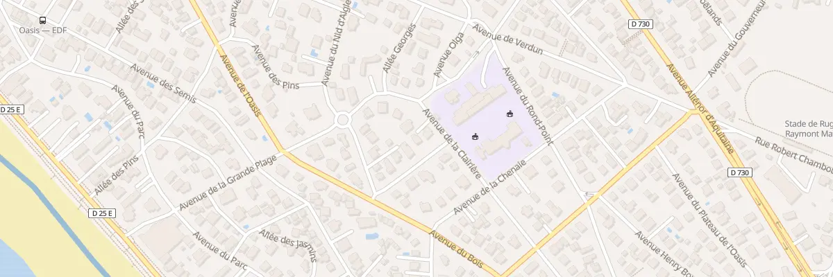 Plan du 10 Av des Marguerites à Royan