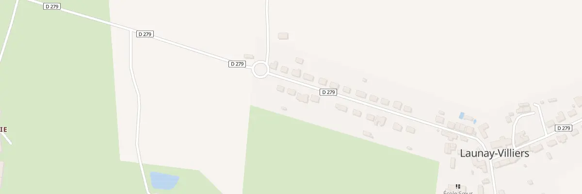 Plan du 19 Rte de la Rabine à Launay-Villiers
