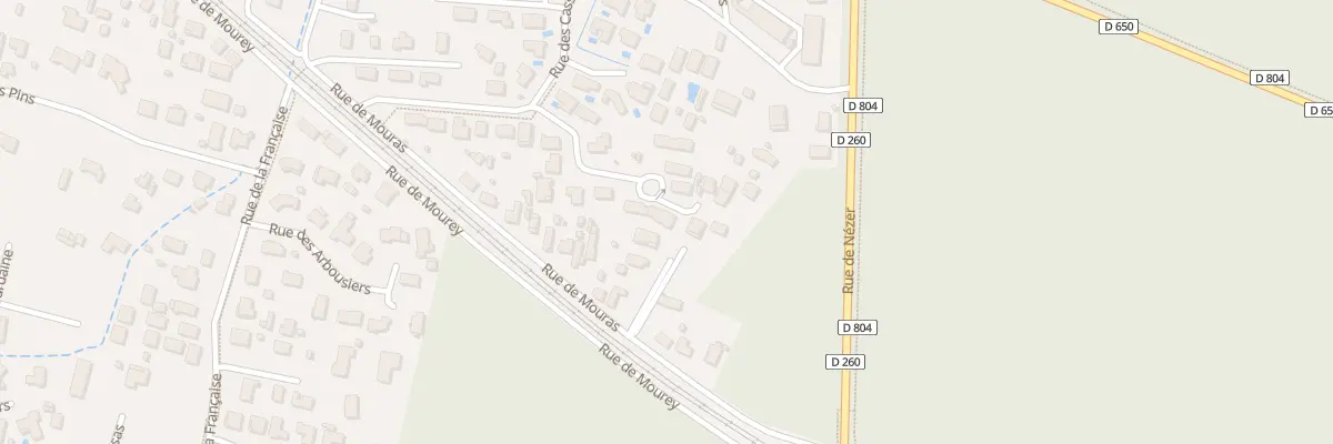 Plan du 26 Rue des Tauzins au Teich