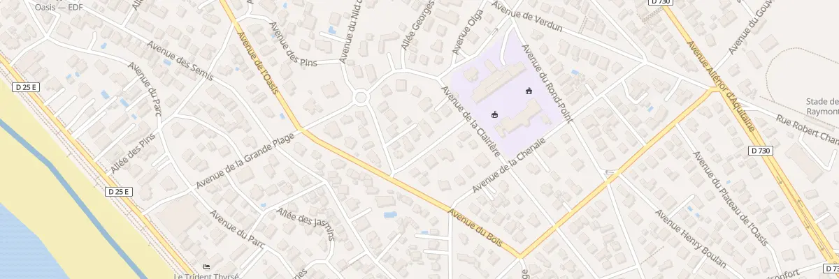 Plan du 6 Av des Marguerites à Royan