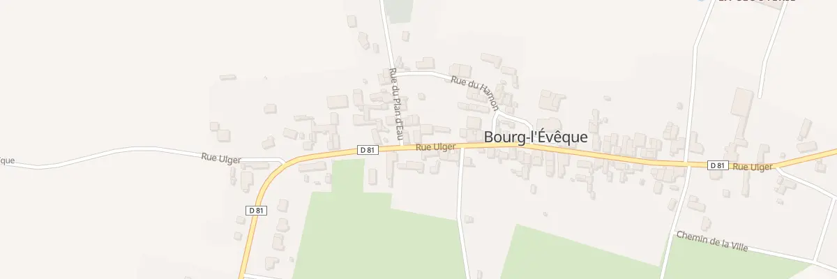 Plan du 14 Rue Ulger à Bourg-l’Évêque