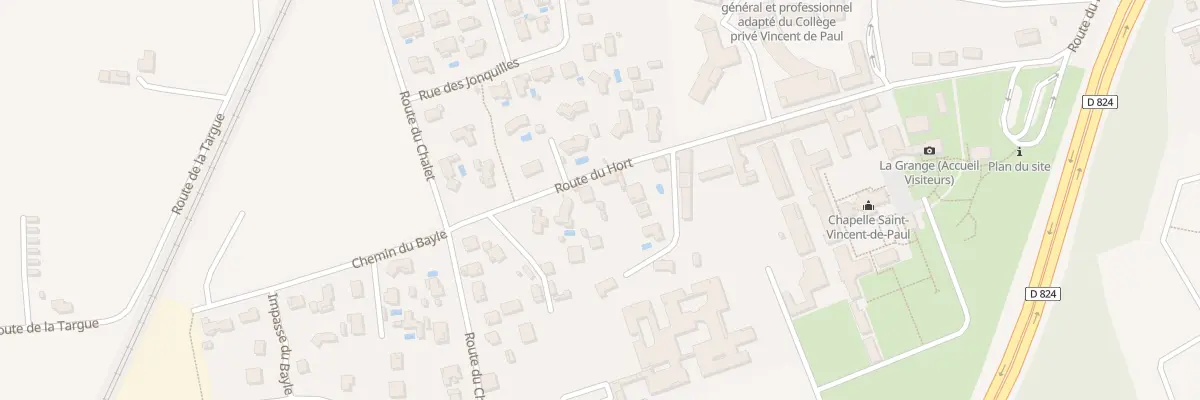 Plan du 249 Rte de Hort à Saint-Vincent-de-Paul