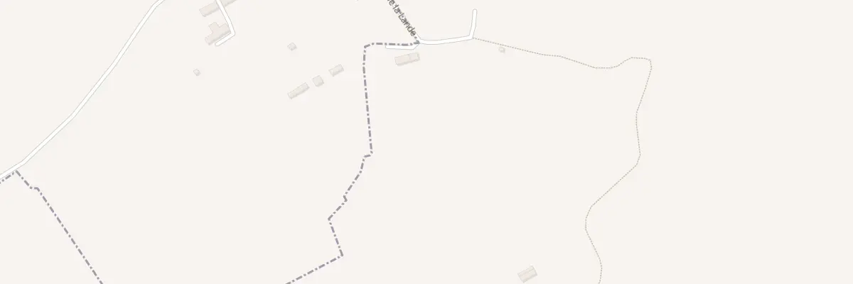 Plan du 5020 La Lande à Beuvrigny