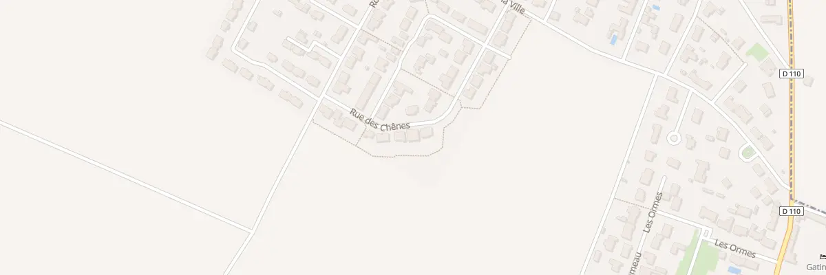 Plan du 18 Rue des Chênes à Montroy