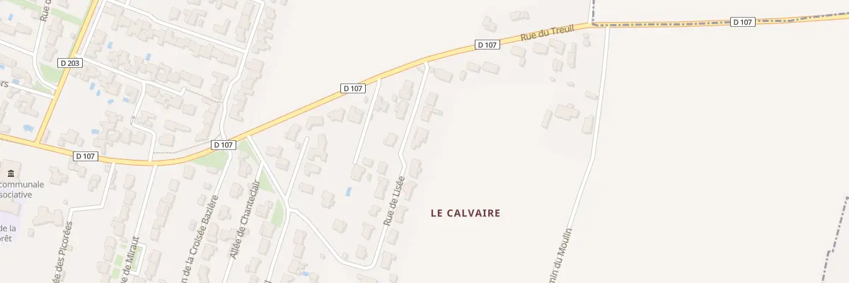 Plan du 3B Rue de Lisée à Bourgneuf