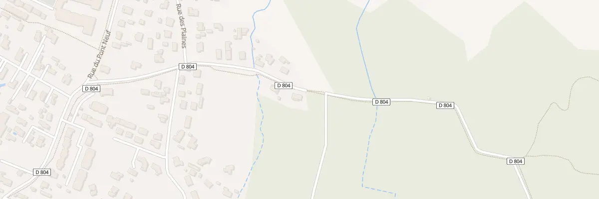 Plan du 9001 Rue du Stade au Teich