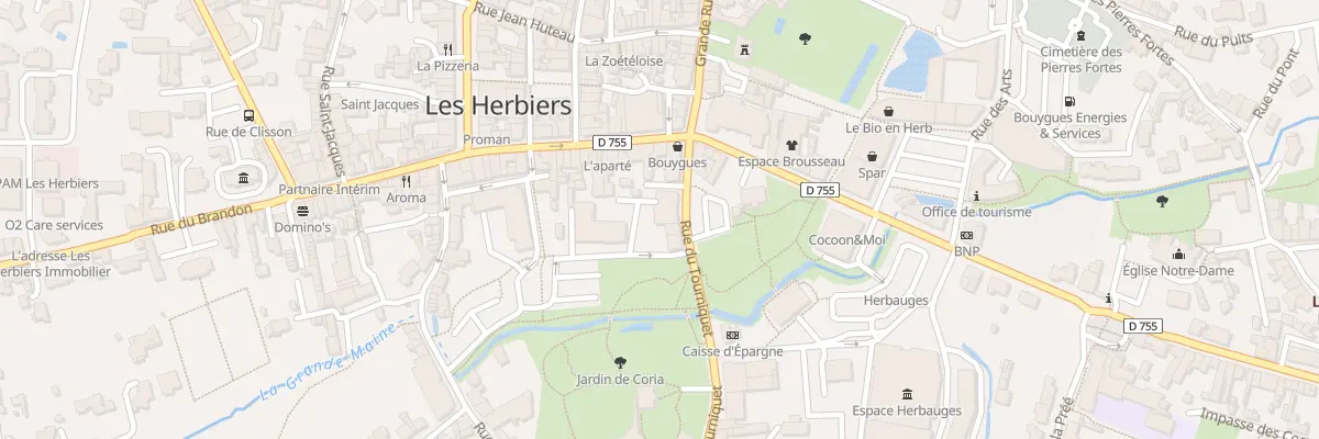 Plan du 6 Rue de Newtown aux Herbiers