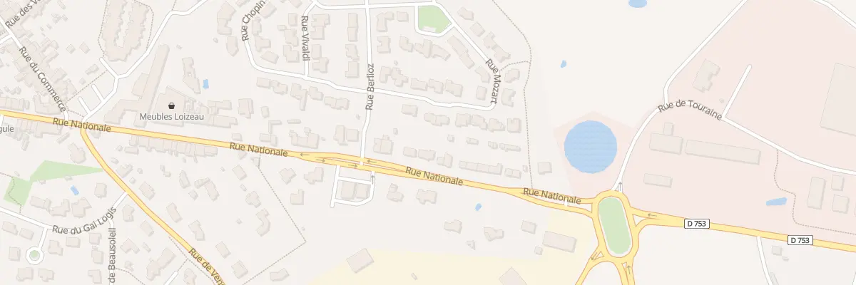 Plan du 16B Rue Nationale à La Romagne