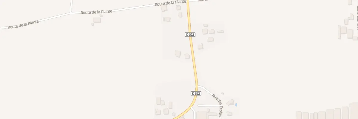 Plan du 707 Rte de Saint Vincent de Paul à Yzosse