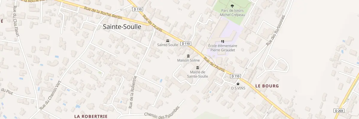 Plan du 45 Rue de l’Aunis à Sainte-Soulle