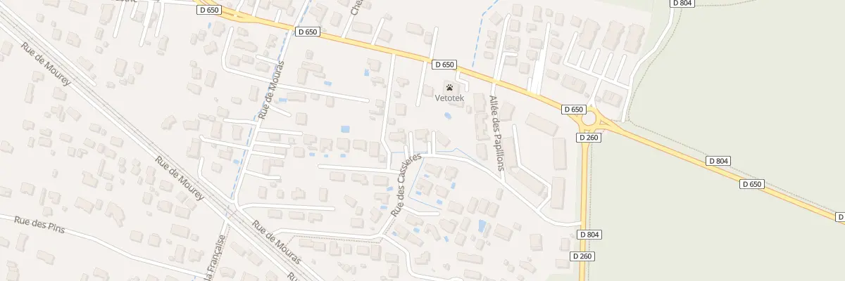 Plan du 16 Rue des Cassières au Teich