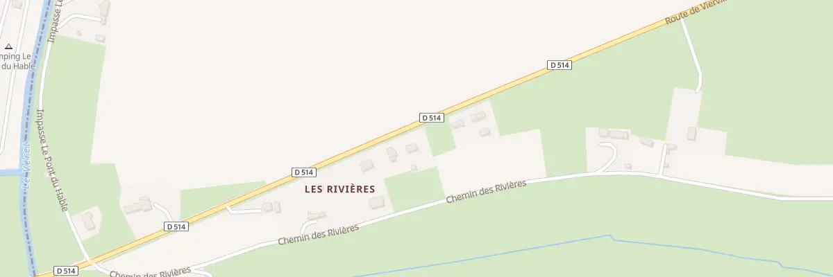 Plan du 5069 Les Rivieres à Cricqueville-en-Bessin