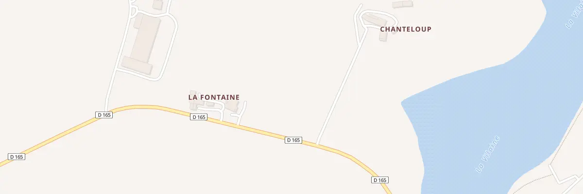 Plan du 3 La Fontaine à Juvigné