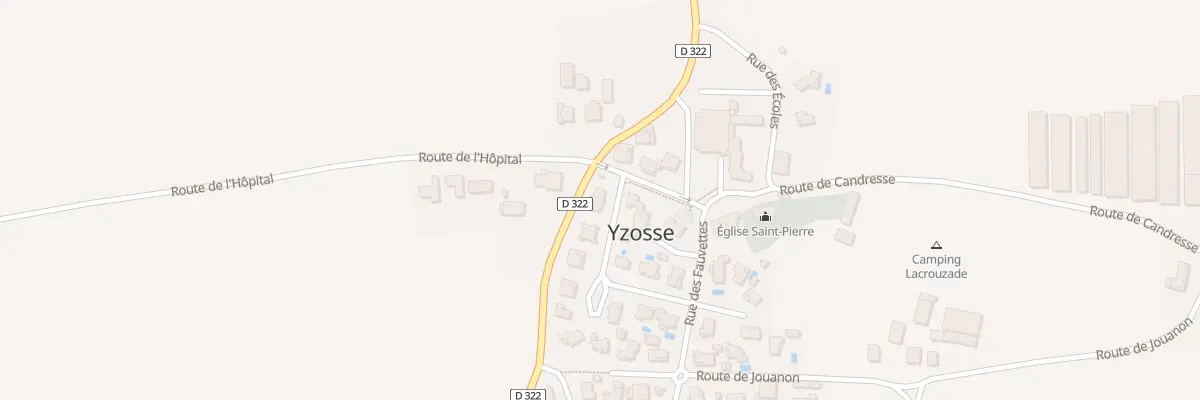 Plan du 2 Rue des Alouettes à Yzosse