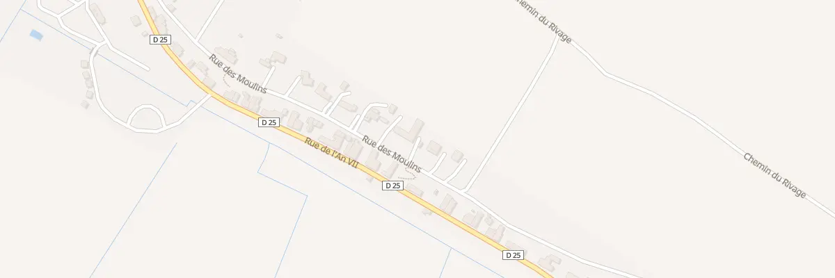 Plan du 9 Rue des moulins à Chaillé-les-Marais