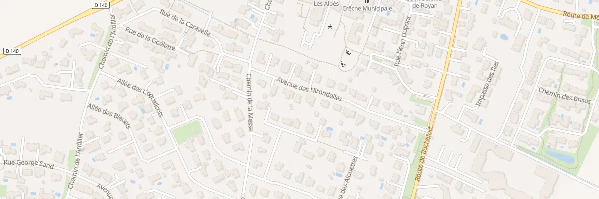Plan du 19 Av des Hirondelles à Saint-Sulpice-de-Royan