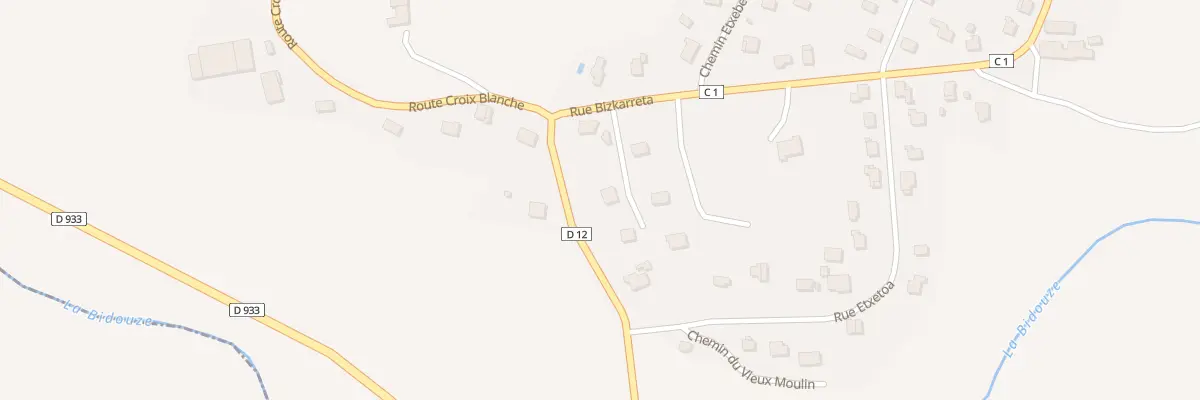 Plan du 2 Imp Baibiria à Béhasque-Lapiste