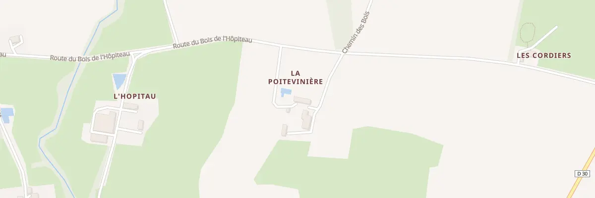 Plan du 5725 La Poiteviniere à Loireauxence