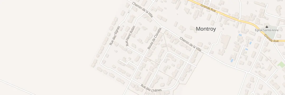 Plan du 9 Rue Henri Robin à Montroy