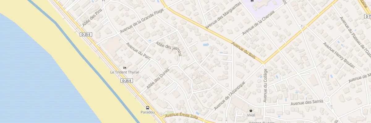 Plan du 69 Av des Semis à Royan