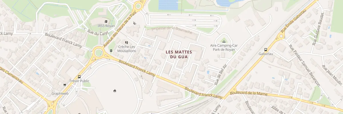 Plan du 76B Bd Franck Lamy à Royan