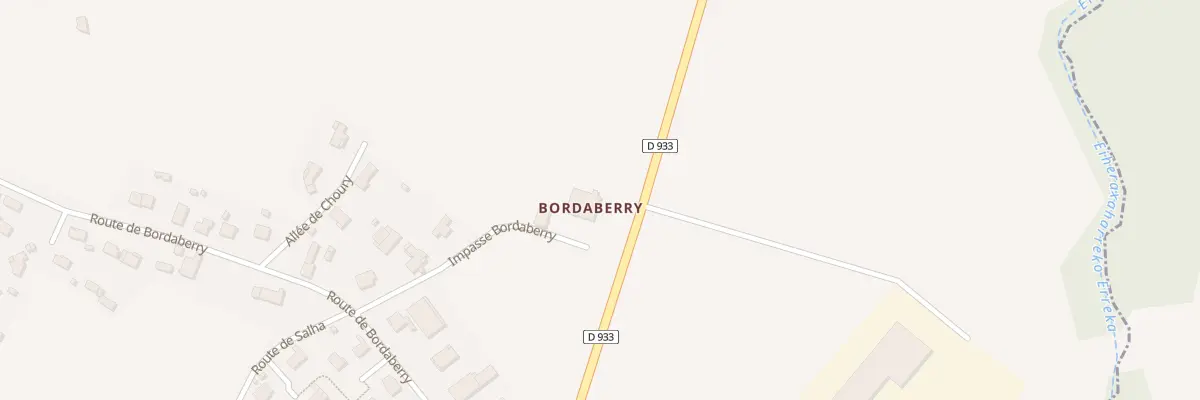 Plan du 215 Imp Bordaberry à Aïcirits-Camou-Suhast