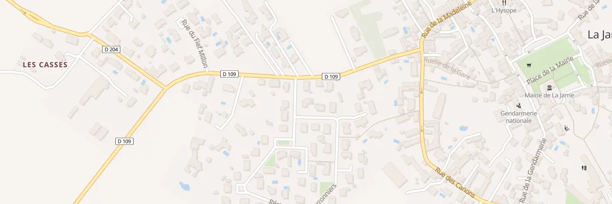Plan du 4 Res des Marronniers à La Jarrie