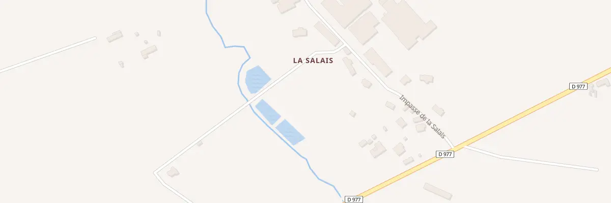 Plan du 5100 La Salais - Fontenay à Romagny Fontenay