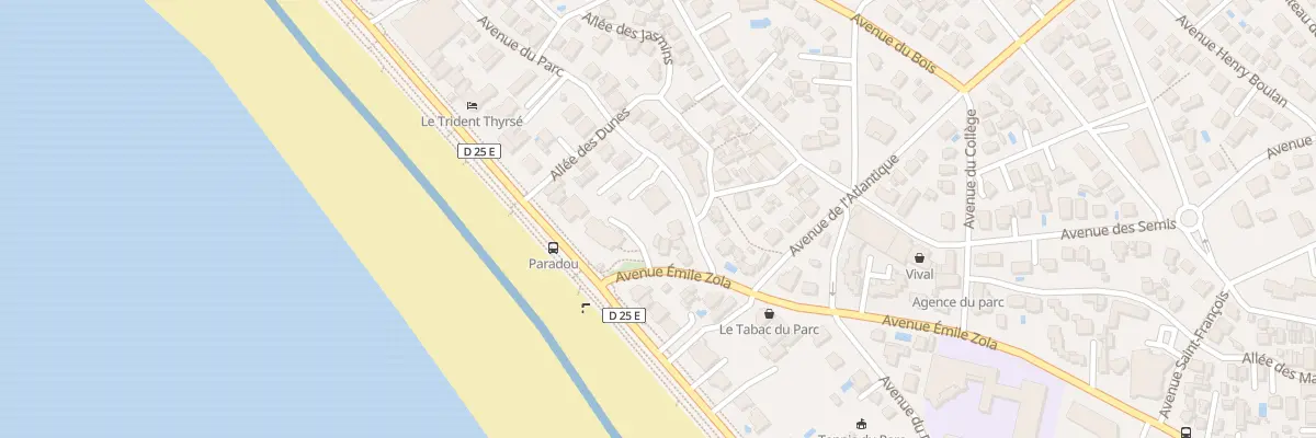 Plan du 59 Av du Parc à Royan