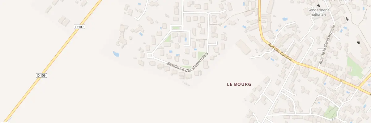 Plan du 42 Res des Marronniers à La Jarrie