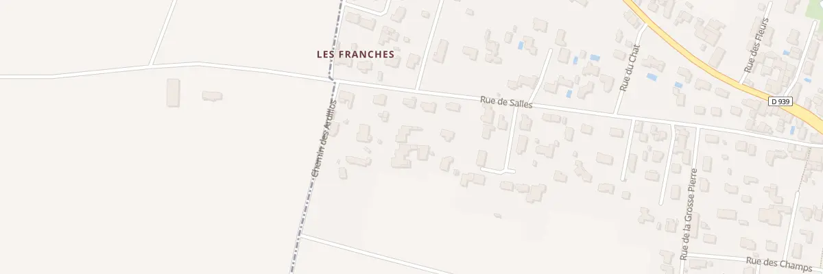 Plan du 35 Rue de Salles à Croix-Chapeau