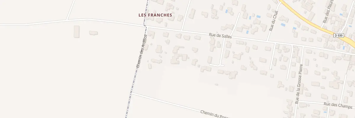 Plan du 35B Rue de Salles à Croix-Chapeau