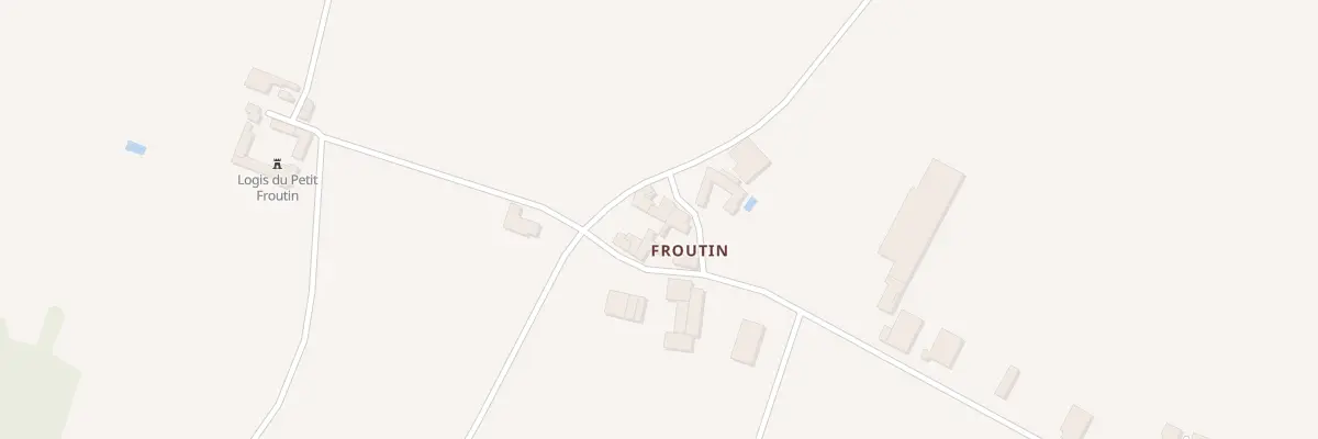 Plan du 5 Froutin à Saint-Germain-de-Prinçay
