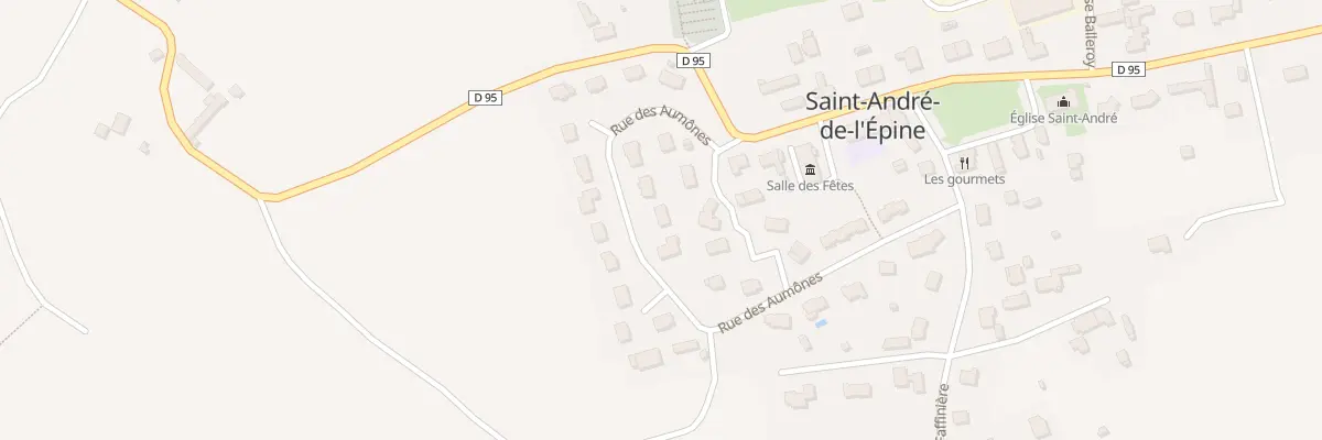 Plan du 16 Rue des Aumônes à Saint-André-de-l’Épine