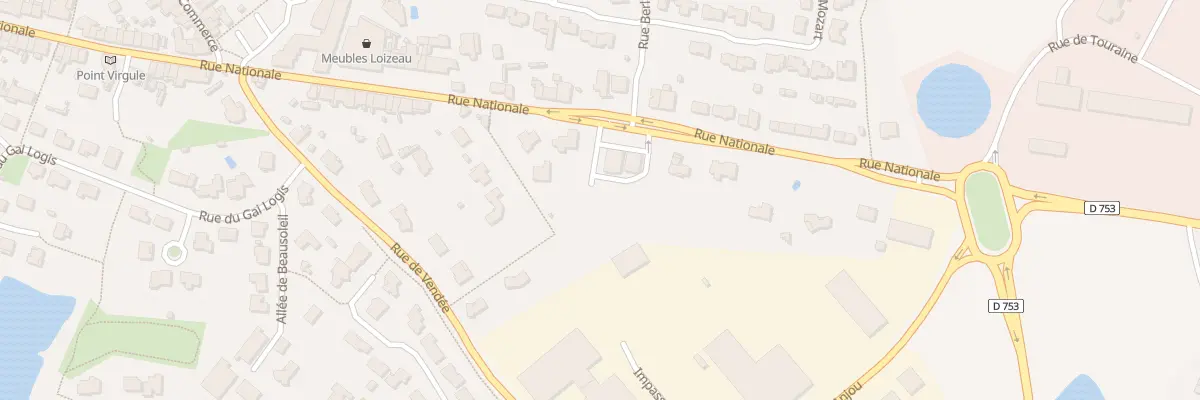 Plan du 3B Rue Nationale à La Romagne