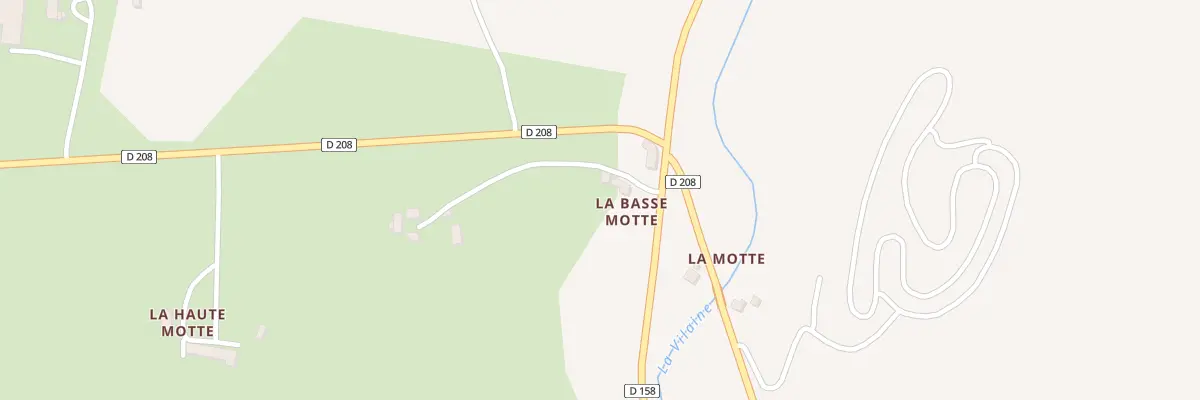 Plan du 6 La Motte à Juvigné