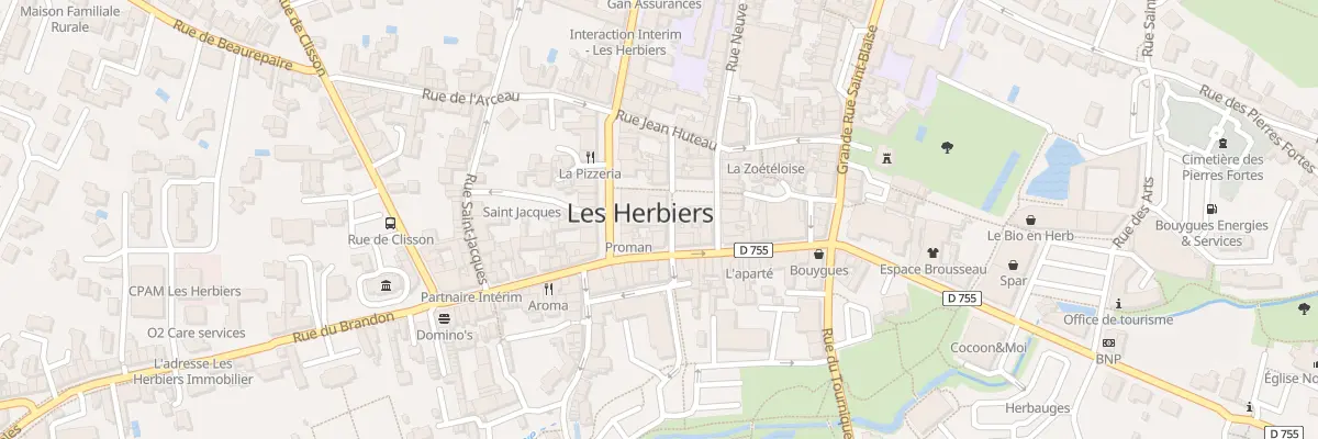 Plan du 7 Rue de la Voûte aux Herbiers