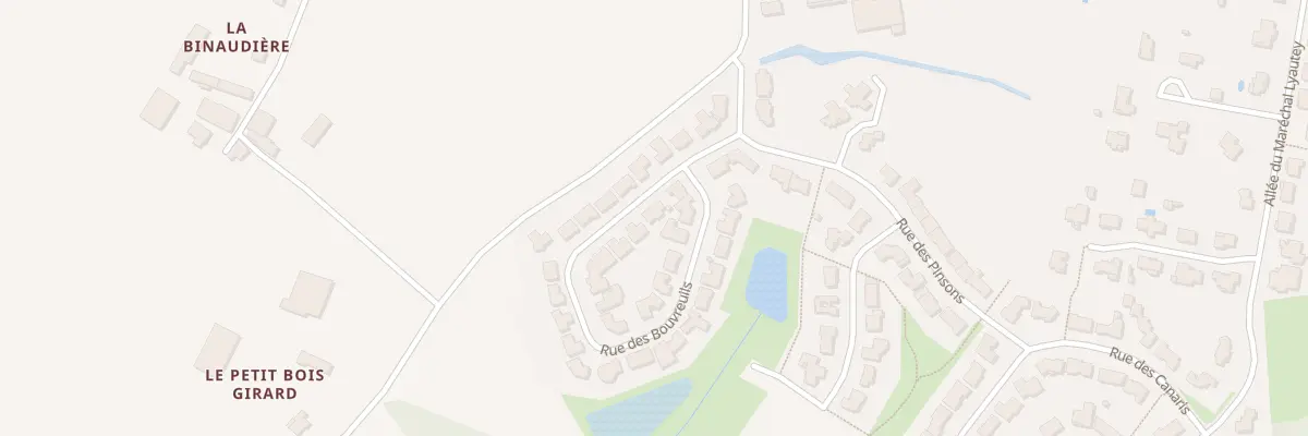 Plan du 3 Rue des Bouvreuils à Sèvremoine