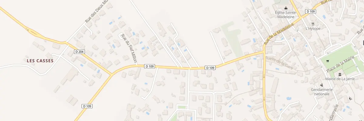 Plan du 24 Rue de Châtelaillon à La Jarrie