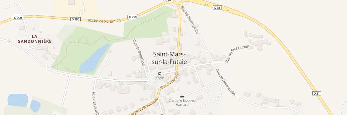 Plan du 1 Rue de la Joie à Saint-Mars-sur-la-Futaie