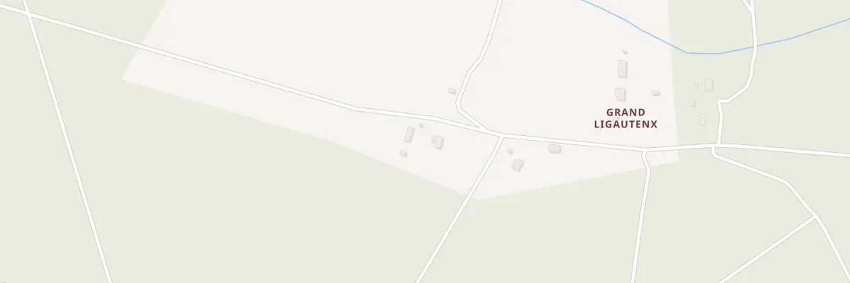 Plan du 1875 Qua Grand Ligautenx à Lüe