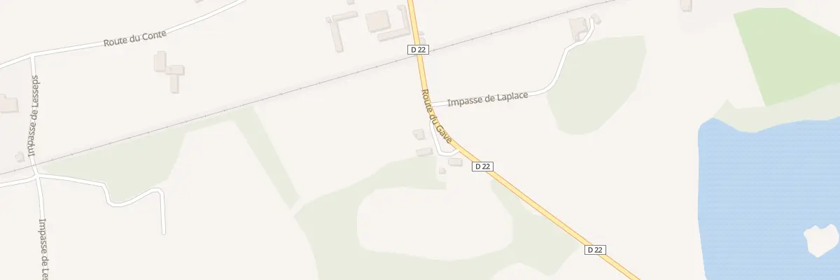 Plan du 710 Rte du Gave à Labatut