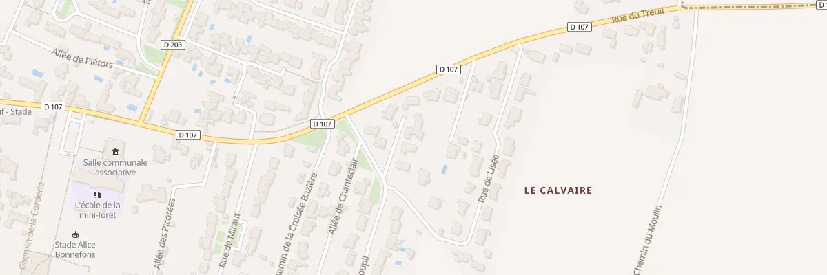 Plan du 3 Imp Hermeline à Bourgneuf
