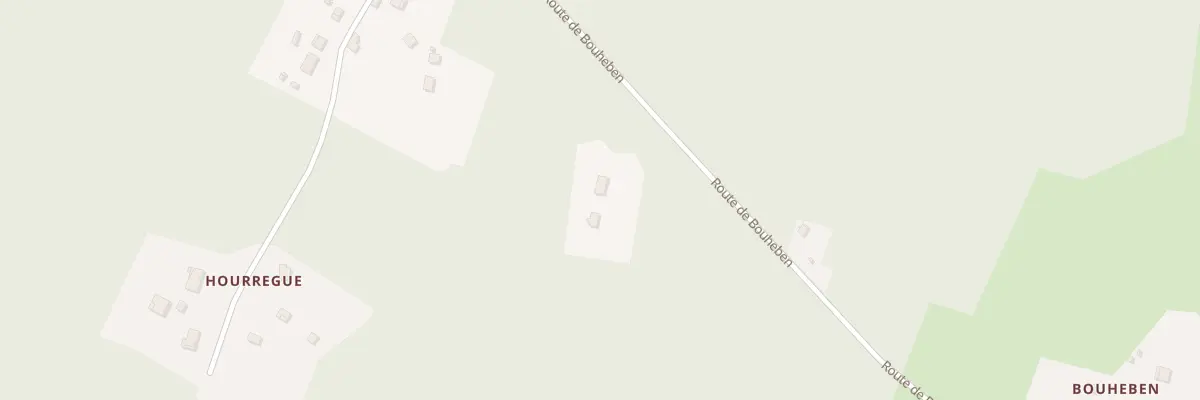 Plan du 2040 Rte de Bouheben à Escource