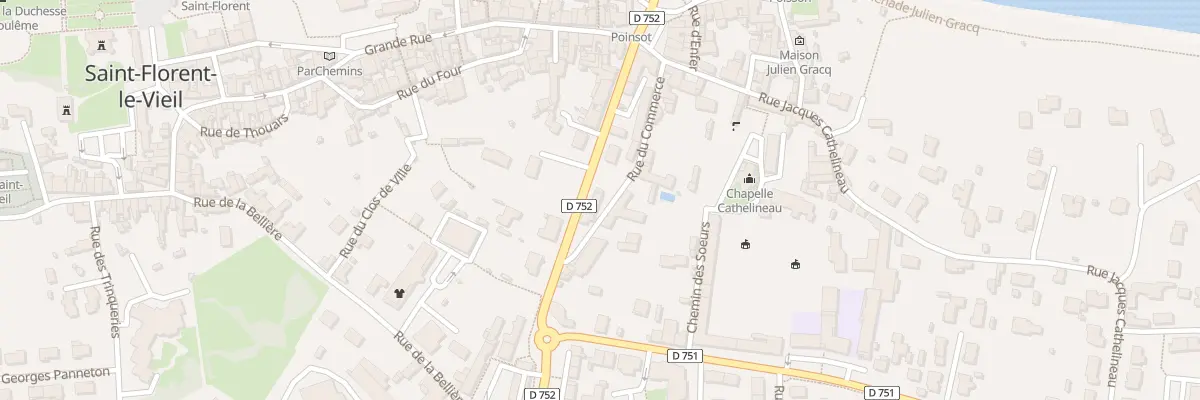 Plan du 4 Rue du Commerce (St Flor Vieil à Mauges-sur-Loire