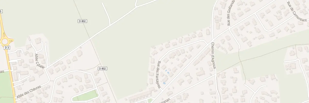 Plan du 9 Rue des Pantayres à Audenge