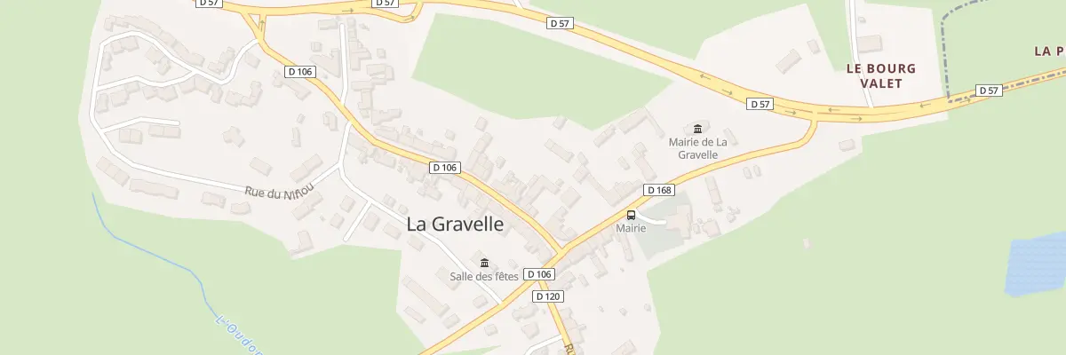 Plan du 23 Rue Madame de Sevigne à La Gravelle